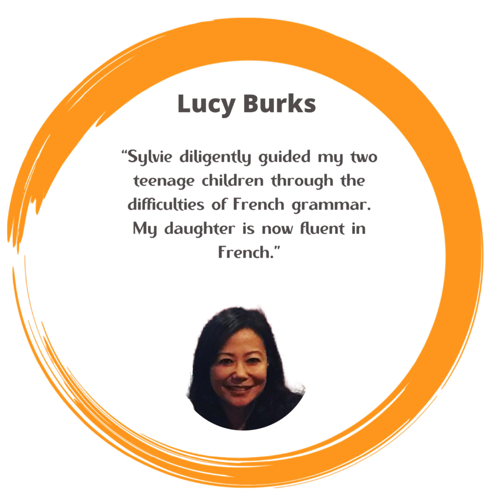 Lucy Burks Orange Circle